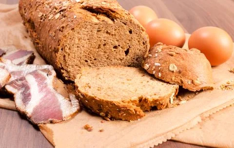 Raw breakfast Stock Photos