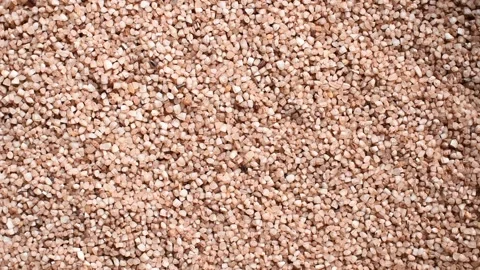 Raw broken Matta red parboiled rice 스톡 동영상 152522900