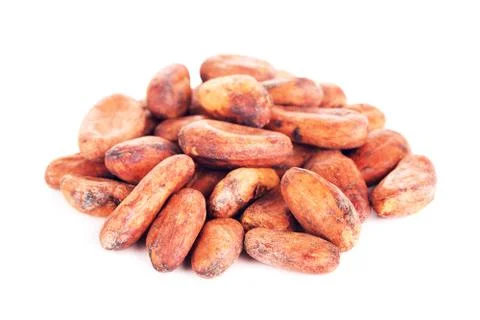 Raw Cacao Beans Foto stock