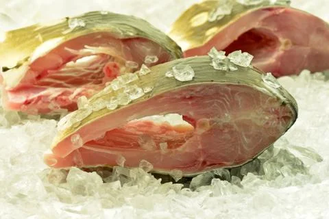 Raw carp Stock Photos