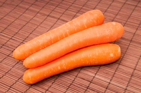 Raw carrots 写真素材