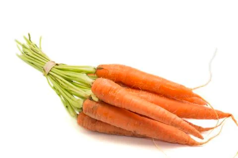 Raw carrots 写真素材
