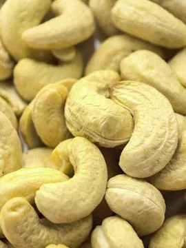 Raw Cashew Nuts Texture 写真素材