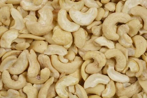 Raw cashews Stock Photos