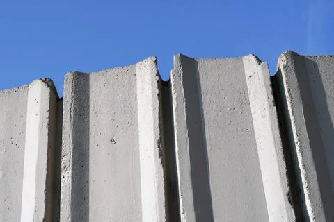 Raw cement buildings Foto stock