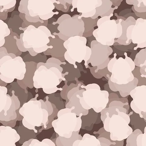 Raw chicken carcass pattern seamless. crude hen background. vector texture Stock Illustration