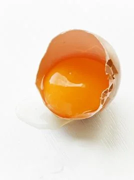 Raw chicken eggs Stock Photos