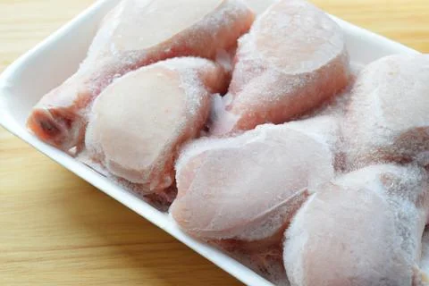 Raw chicken legs Stock Photos
