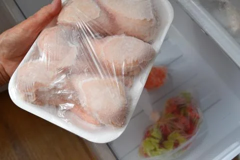 Raw chicken legs Stock Photos