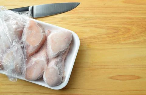 Raw chicken legs Stock Photos