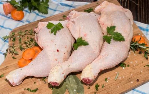 Raw chicken meat Stock Photos