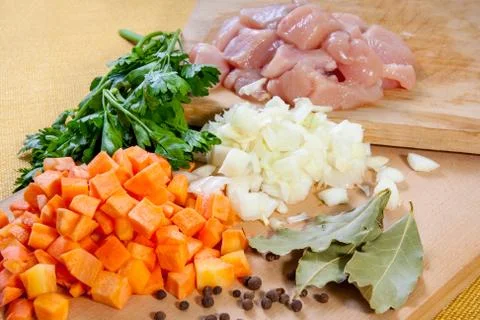 Raw chicken meat Stock Photos