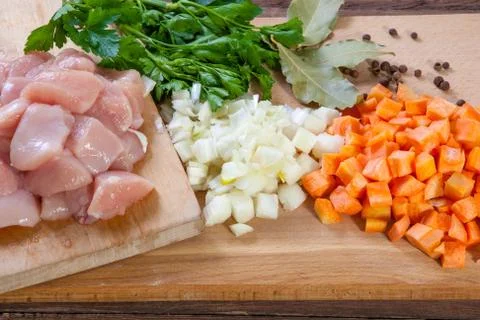 Raw chicken meat Stock Photos