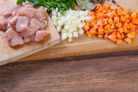 Raw chicken meat Stock Photos