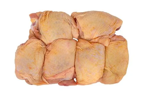 Raw chicken meat on white background Stock Photos