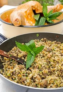 Raw chicken Stock Photos