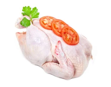 Raw chicken Stock Photos
