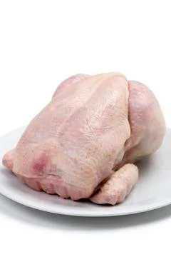 Raw chicken Stock Photos