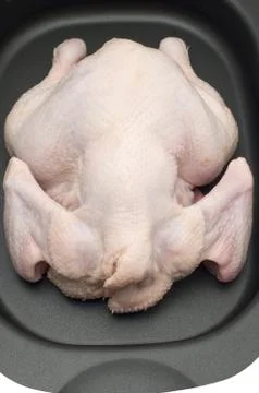 Raw chicken Foto stock