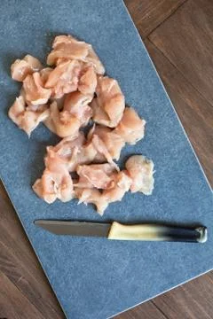 Raw chicken Foto stock