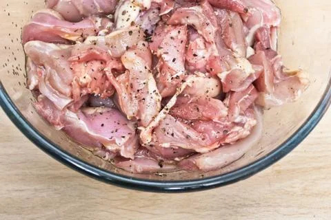Raw chicken Stock Photos