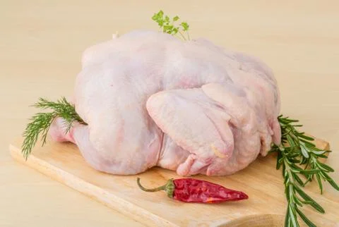 Raw chicken Stock-Fotos
