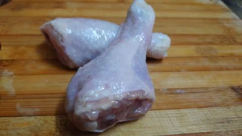 Raw Chicken Thighs Stock Photos