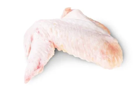Raw chicken wing Stock Photos
