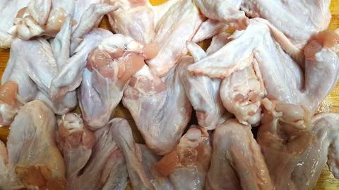 Raw Chicken Wings Stock Photos