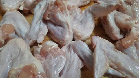 Raw Chicken Wings Stock Photos