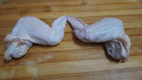 Raw Chicken Wings Stock Photos