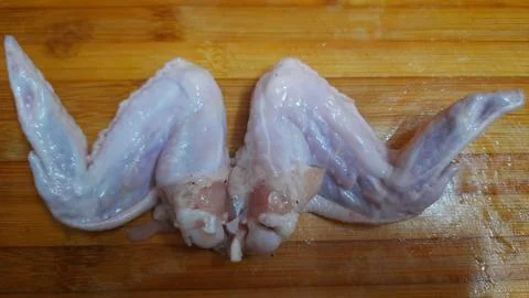 Raw Chicken Wings Stock Photos