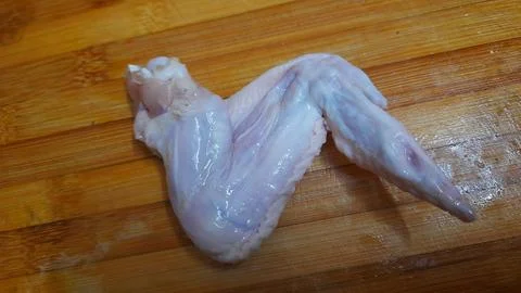 Raw Chicken Wings Stock Photos