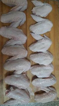 Raw Chicken Wings Stock Photos