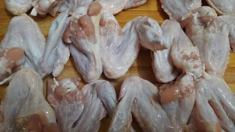 Raw Chicken Wings Stock Photos