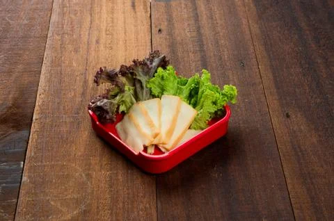 Raw chinese fish cake Stock Photos