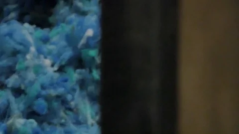 Raw Colored wool ready to be processed for the Harris Tweed 스톡 동영상 109072211