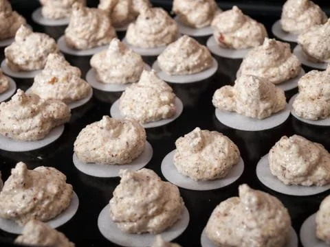 Raw cookies Stock Photos