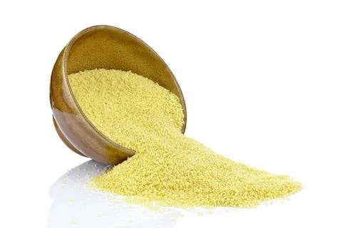 Raw couscous Stock Photos