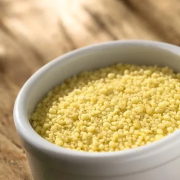 Raw Couscous Stock Photos
