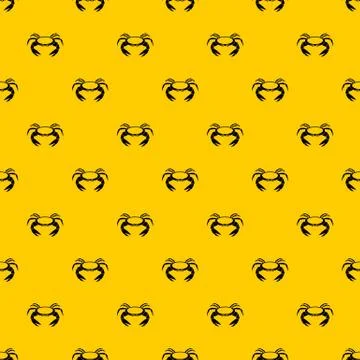 Raw crab pattern イラスト素材