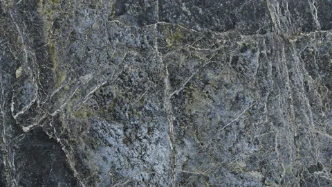 Raw cracked black stone texture 스톡 동영상 137058242
