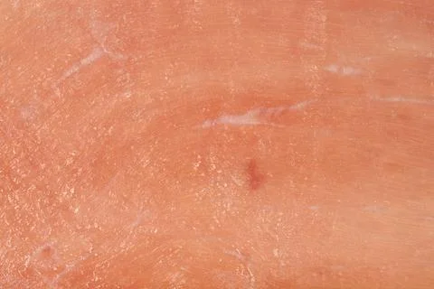 Raw Cured Ham Meat Texture Stock-Fotos