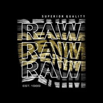 Raw Denim effect cool design typography, Grunge vector design text illustrati Stock Illustration