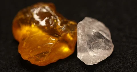 Raw Diamond closeup Stock Footage 121158375