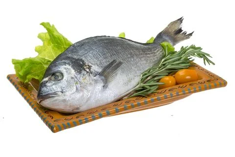 Raw dorado Stock Photos