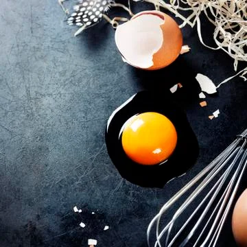 Raw egg Stock Photos