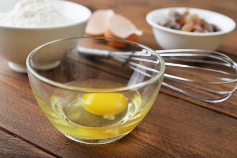 Raw egg Stock Photos