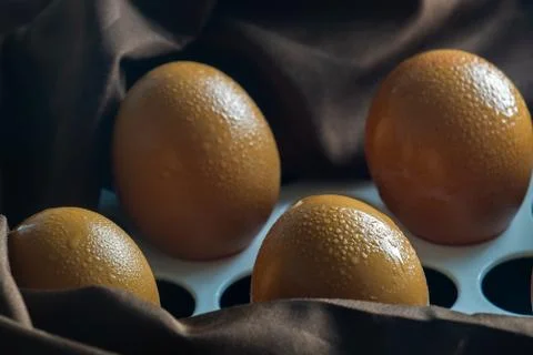 Raw Eggs Stock Photos