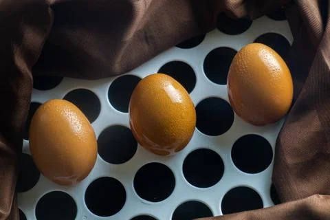 Raw Eggs Stock Photos